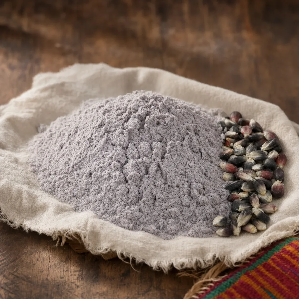 Harina de maíz azul 1-kg